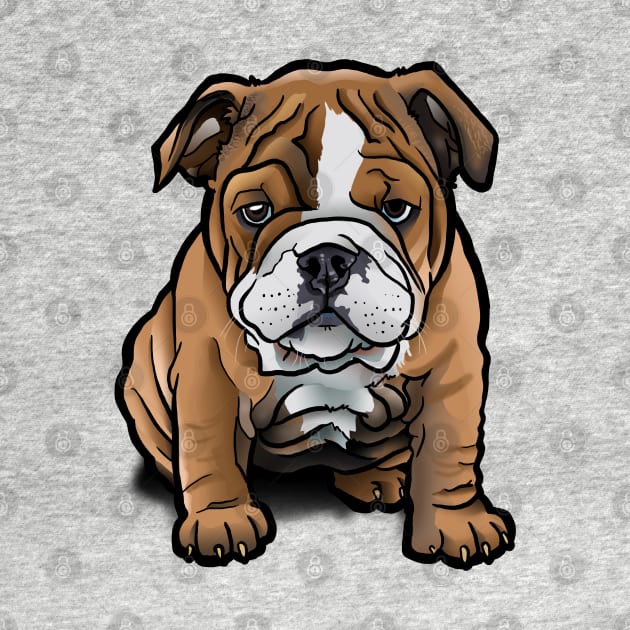 Baby Bulldog by binarygod